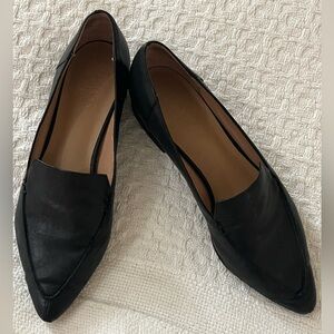 Franco Sarto Black Loafers Flats